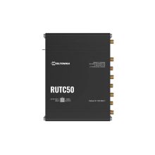Router inalámbrico Teltonika RUTC50, doble banda 2,4 GHz y 5 GHz, 5G, color negro, SKU RUTC50200000
