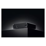 Imagen del router Teltonika RUTM08 con Gigabit Ethernet en color negro, ideal para conexiones rápidas y estables, SKU RUTM08000000