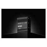 Imagen del router Teltonika modelo RUTM09 en color negro con puerto Gigabit Ethernet. SKU: RUTM09000000