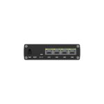 Router Teltonika RUTM10 con conectividad Gigabit Ethernet de doble banda (2,4 GHz y 5 GHz) en color negro, SKU RUTM10000000