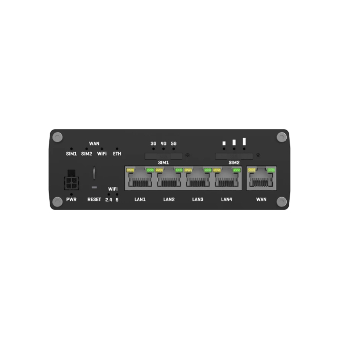 Teltonika RUTM50 router inalámbrico Gigabit Ethernet Doble banda (2,4 GHz / 5 GHz) 5G Negro 4 Teltonika RUTM50 experiencia de usuario