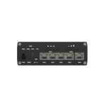 Teltonika RUTM51, router industrial 5G con doble banda (2.4 GHz / 5 GHz), Gigabit Ethernet, color negro. SKU: RUTM51100000