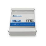 Router Teltonika RUTX08 con capacidad de Gigabit Ethernet, color gris, SKU RUTX08000000