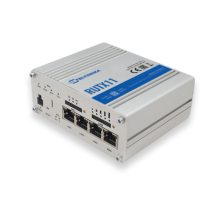 Teltonika RUTX11 router inalámbrico Gigabit Ethernet de doble banda (2,4 GHz / 5 GHz) en color gris, SKU: RUTX11000000