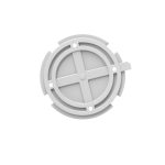 Punto de acceso inalámbrico Teltonika TAP200 con velocidad de 867 Mbit/s en color blanco y tecnología PoE. SKU: TAP200000300