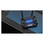 Router inalámbrico Teltonika TCR100, Ethernet rápido, doble banda 2.4 GHz y 5 GHz, 4G, color negro. SKU: TCR100000000