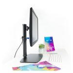 Soporte para monitor TooQ DB1127TN-B, escritorio negro, para monitores de 68,6 cm (27 pulgadas) SKU: DB1127TN-B