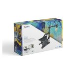 Soporte de mesa TooQ para pantalla de 13 a 32 pulgadas y portátil, modelo DB1200TN-B. Ideal para monitores y ordenadores portátiles.