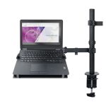 Soporte de mesa TooQ para pantalla de 13 a 32 pulgadas y portátil, modelo DB1200TN-B. Ideal para monitores y ordenadores portátiles.