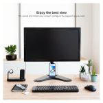 Soporte para monitor de la marca TooQ, modelo DB1701TN-B, adecuado para monitores de hasta 32 pulgadas, SKU DB1701TN-B