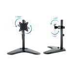 Soporte para monitor de la marca TooQ, modelo DB1701TN-B, adecuado para monitores de hasta 32 pulgadas, SKU DB1701TN-B