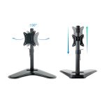 Soporte para monitor de la marca TooQ, modelo DB1701TN-B, adecuado para monitores de hasta 32 pulgadas, SKU DB1701TN-B