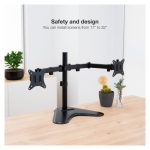 Soporte para monitor de la marca TooQ, color negro, adecuado para pantallas de hasta 81,3 cm (32 pulgadas), SKU DB1702TN-B