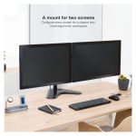 Soporte para monitor de la marca TooQ, color negro, adecuado para pantallas de hasta 81,3 cm (32 pulgadas), SKU DB1702TN-B