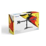 Soporte para monitor de la marca TooQ, color negro, adecuado para pantallas de hasta 81,3 cm (32 pulgadas), SKU DB1702TN-B