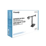 Soporte de mesa para 2 pantallas TooQ, compatible con monitores LCD y LED de 17 a 27 pulgadas, SKU DB1727TN-B