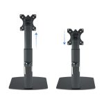 Soporte de mesa TooQ para monitores de 17 a 32 pulgadas, ajuste fácil y robusto SKU: DB1732TN-B