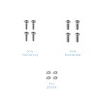 Imagen del soporte de mesa TooQ, modelo DB3032TNR-S, giratorio e inclinable para pantallas de 13 a 32 pulgadas. En color plata.