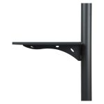 Soporte de señalización de la marca TooQ para pantalla de 70 pulgadas, color negro, SKU FS1470M-B