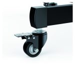 Soporte de señalización de la marca TooQ para pantalla de 70 pulgadas, color negro, SKU FS1470M-B