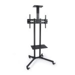 Soporte de señalización de la marca TooQ para pantalla de 70 pulgadas, color negro, SKU FS1470M-B
