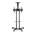 Soporte de señalización de la marca TooQ para pantalla de 70 pulgadas, color negro, SKU FS1470M-B