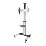 TooQ soporte para pantalla de señalización de 94 cm (37 pulgadas) en colores negro y plata, modelo FS1870M-B