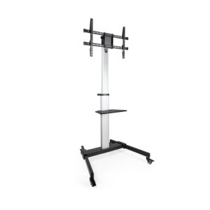 TooQ Hera soporte de suelo de aluminio con ruedas para pantallas de 37 a 86 pulgadas, SKU FS1886M-B