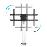 TooQ Hera soporte de suelo de aluminio con ruedas para pantallas de 37 a 86 pulgadas, SKU FS1886M-B