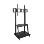 Soporte de suelo TooQ para pantallas de 37 a 100 pulgadas, adecuado para monitor, plasma, LCD, LED, SKU FS20100M-B