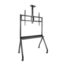 Soporte de Suelo Negro TooQ iStar con Ruedas para Pantallas de 55 a 100 pulgadas, en la referencia FS20208M-B
