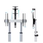 Monitor de 100 pulgadas TooQ Partenón plateado con resolución de 2.54 metros, SKU FS20300M-B