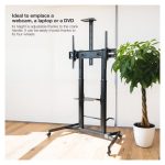 TooQ ZEUS 2,54 m (100 pulgadas) Monitor Negro, modelo FS20400HM-B, con alta definición y pantalla amplia