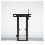 Soporte fijo de suelo y pared TooQ Lottus con regulación de altura para pantallas de 55 a 100 pulgadas, modelo negro, SKU FS2290HM-B