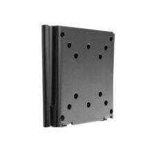 TooQ soporte ultra delgado compatible con monitores y televisores LCD y Plasma de 10 a 23 pulgadas, color negro, SKU LP1023F-B