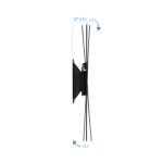 Imagen del soporte para TV TooQ LP1342T-B en color negro, adecuado para televisores de hasta 42 pulgadas, SKU LP1342T-B