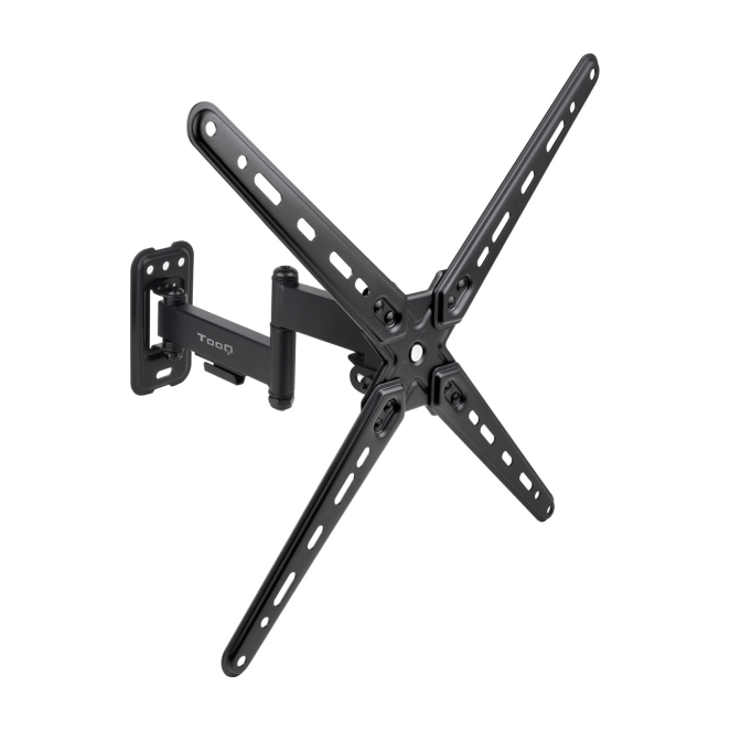 TooQ Soporte de Pared para Pantallas 13″-55″, Negro 1 TooQ Soporte de Pared para Pantallas ajustable en negro
