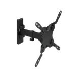 Soporte para TV de 42 pulgadas en color negro, modelo LP2042TNL-B de TooQ, ideal para televisores de hasta 106,7 cm.