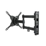 Soporte para TV de 106,7 cm (42 pulgadas) TooQ en color negro, modelo LP2142TNL-B, con ajuste.