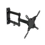 Soporte para TV de 106,7 cm (42 pulgadas) TooQ en color negro, modelo LP2142TNL-B, con ajuste.