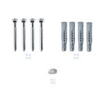 TooQ soporte giratorio e inclinable para monitores y televisores LCD y plasma de 23 a 55 pulgadas con tres pivotes, color negro. SKU: LP6055TN-B