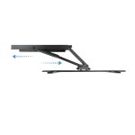 Soporte giratorio e inclinable para TV LCD y monitores Plasma de 37 a 70 pulgadas en color negro, modelo TooQ con SKU LP6270TN-B