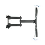 Soporte giratorio e inclinable para TV LCD y monitores Plasma de 37 a 70 pulgadas en color negro, modelo TooQ con SKU LP6270TN-B