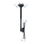 Vista del soporte para pantalla de señalización TooQ LPCE1170TSLI-B negro para monitores de hasta 70 pulgadas. SKU LPCE1170TSLI-B.