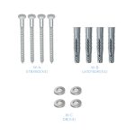 Vista del soporte para pantalla de señalización TooQ LPCE1170TSLI-B negro para monitores de hasta 70 pulgadas. SKU LPCE1170TSLI-B.