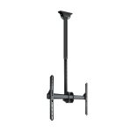 Vista del soporte para pantalla de señalización TooQ LPCE1170TSLI-B negro para monitores de hasta 70 pulgadas. SKU LPCE1170TSLI-B.