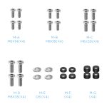 Soporte de techo negro de la marca TooQ para pantallas de 43 a 86 pulgadas con SKU LPCE1186TSLI-B