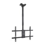 Soporte de techo negro de la marca TooQ para pantallas de 43 a 86 pulgadas con SKU LPCE1186TSLI-B