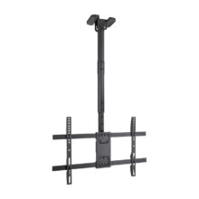 Soporte de techo negro de la marca TooQ para pantallas de 43 a 86 pulgadas con SKU LPCE1186TSLI-B