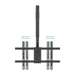 Soporte de techo negro de la marca TooQ para pantallas de 43 a 86 pulgadas con SKU LPCE1186TSLI-B